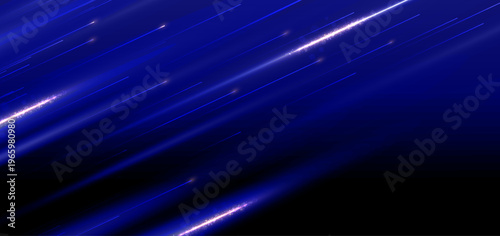 Glowing light galaxy template | Gradient modern abstract background design 