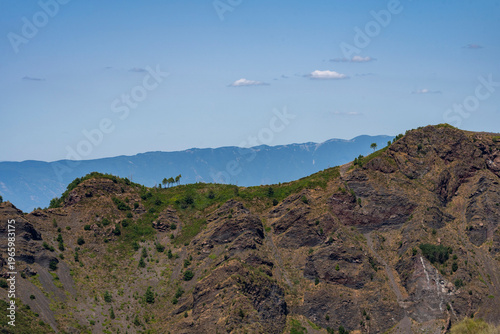 mountain in italy from vesuvio