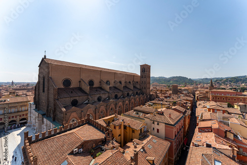 view of bologna italy