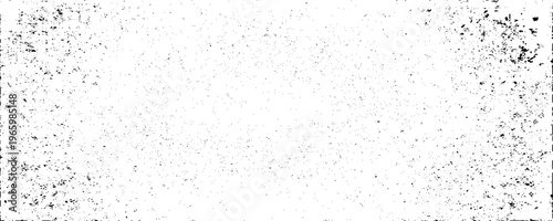 Minimalist abstract texture of scattered black specks and dust particles on a clean background.
