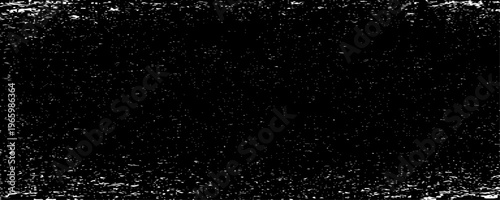 Minimalist abstract texture of scattered black specks and dust particles on a clean background.