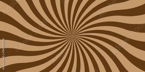 Sunburst Modern retro vintage sunrise sunbeam element spiral striped. Spiral starburst and striped pattern abstract geometric retro sunrays line wavy texture.