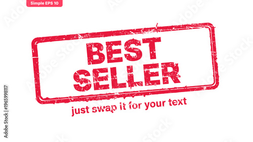 official stamp label red rubber stamp vector with distressed ink texture and clean frame, built for packaging, shipping labels, office paperwork, certification workflows, and commercial branding use.