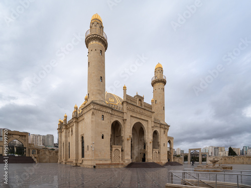 Taza Pir Mosque in Baku, Azerbaijan	