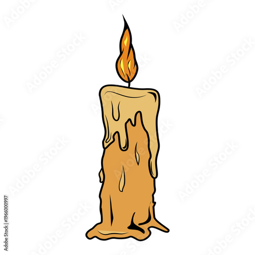 Candle. Candle is a source of light and heat. Wax with a wick inside. Symbolic element in various cultures and traditions.