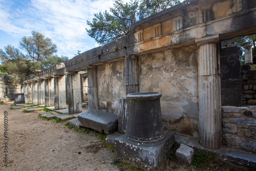Ruins of the ancient Athena...
