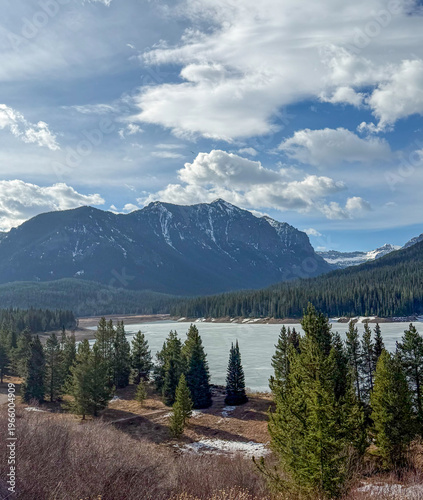 Fotografía Hyalite Reservoir in Bozeman, Montana