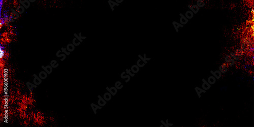 An abstract motion design of a red and black fireball explosion transition featuring light and smoke for a movie film opening.