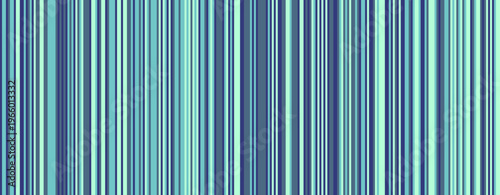 Abstract background of vertical, multicolored stripes in calming blue and teal shades. Perfect for website banners, presentations, or textile designs.  Evokes feelings of serenity and order.