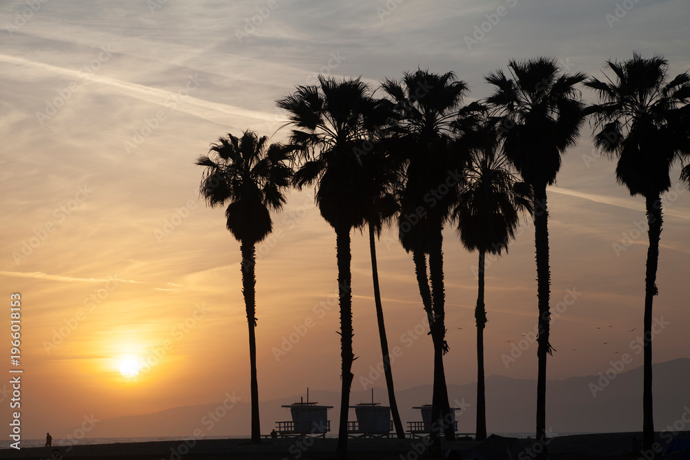 Obraz premium Lifeguard Hut Venice beach