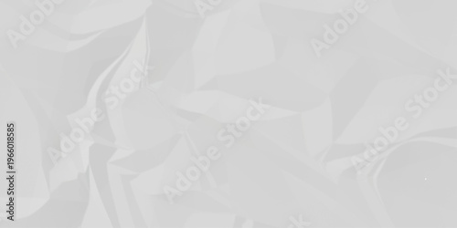 Crumple crushed white paper obsolete rumple craft design. wrinkle ripped cardboard crumple aged closeup recycled document grunge paper background.