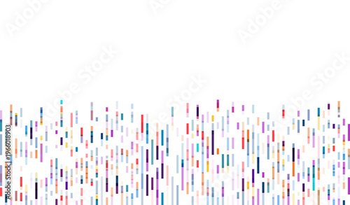 Dna test infographic. Genome sequence map.