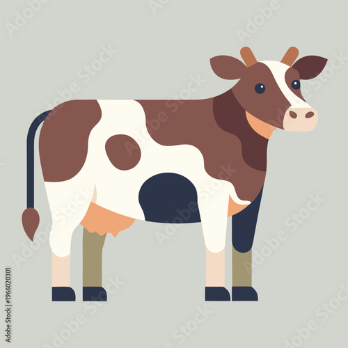funny cow cartoon
