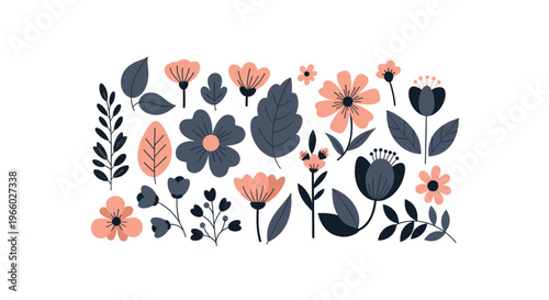 A minimalist composition featuring organic shapes in muted tones. Ideal for backgrounds, branding, or representing modern design concepts and creativi