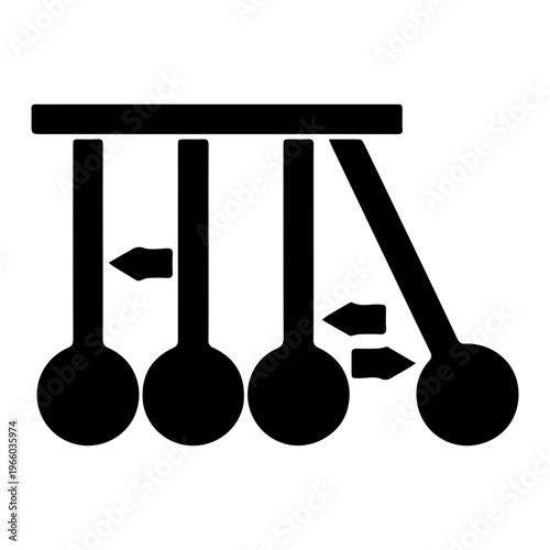 Newton's Cradle Motion