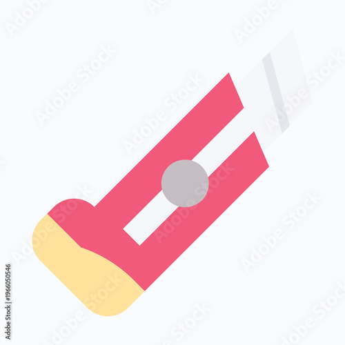 Paper Cutter Icon, Flat style vector icon, 