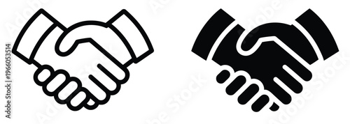 Handshake Icon, Handshake Sign, Agreement Illustration, Business Deal, Professional Partnership, Team Collaboration, Corporate Networking, Cooperation Symbol, Contract Signing, Trust Building, Leaders