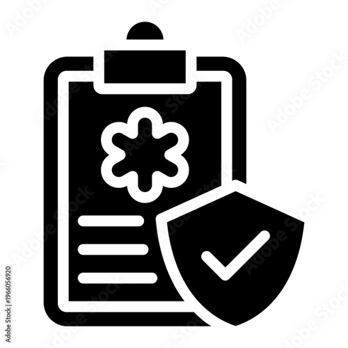medical insurance icon vector