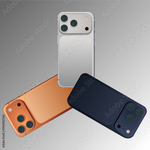 Vector illustration of a mobile phone