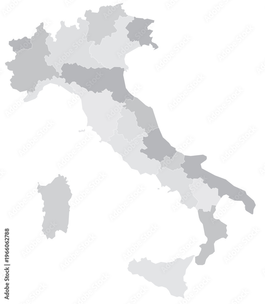 Obraz premium map of italy
