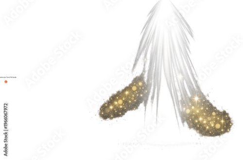 Divine White Light Rays PNG