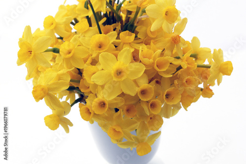 un gros bouquet de jonquilles