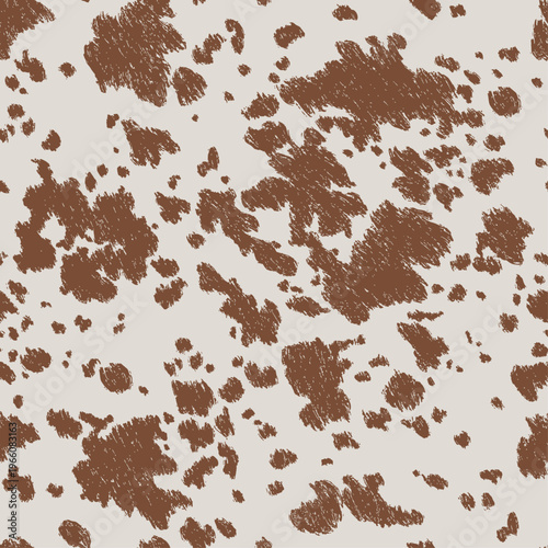 Cow skin seamless pattern, animal leather, animal print, country, background, print, pattern, greeting card, banners, web, wrapping paper, fashion, fabric, textile, wallpaper, cover
