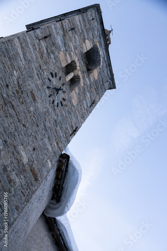Bessans et Bonneval sur Arc en Vanoise sous la neige 