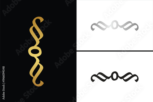 Decorative floral and ornamental dividers vector set
