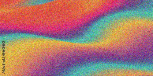 Abstract colorful rainbow background featuring a geometric vector pattern with bright gradient waves and a seamless spectrum texture for a modern art wallpaper design