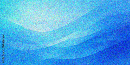 Blue abstract background featuring a clean aqua ripple pattern on a wet turquoise fabric texture that resembles the liquid surface of a summer swimming pool material
