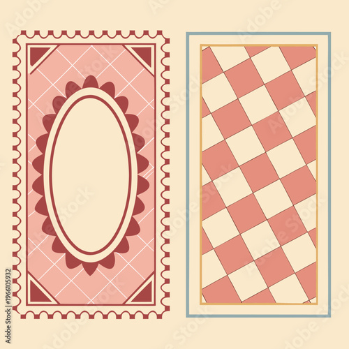 minimal botanical graphic sketch drawing, trendy tiny tattoo design, floral elements vector illustration