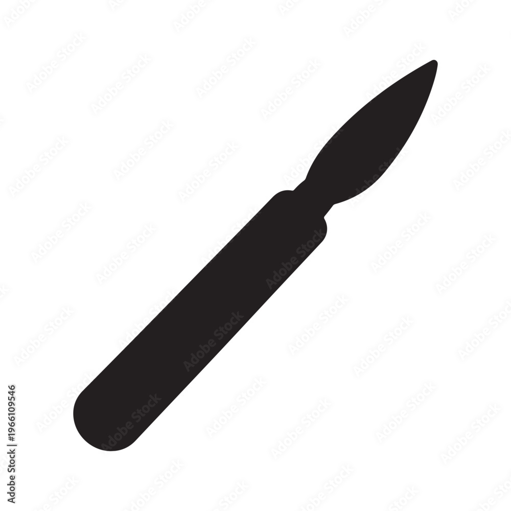 Fototapeta premium scalpel icon vector