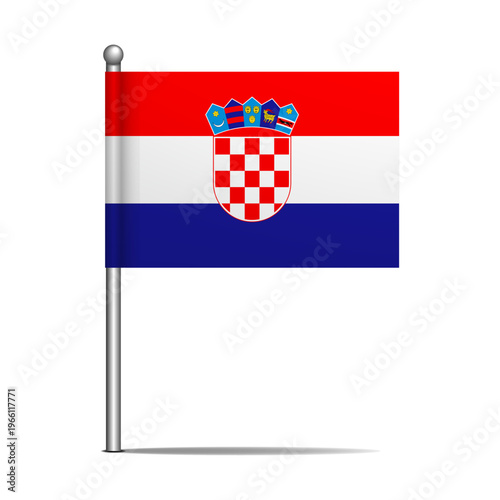 pin Croatia