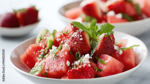 Fresh Watermelon Salad
