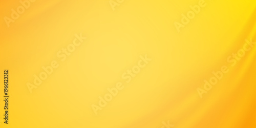 Yellow bright background with smooth gradient transitions and soft lighting. Dynamic golden bg ideal for modern designs, studio presentations, and creative template layouts. Vector illustration