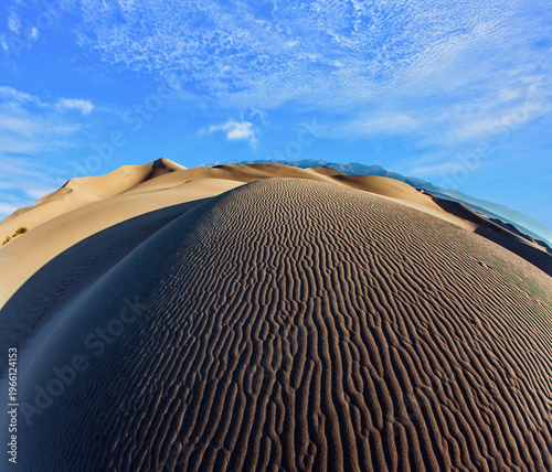 The sand dunes