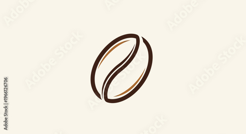 Brown coffee bean close up view.