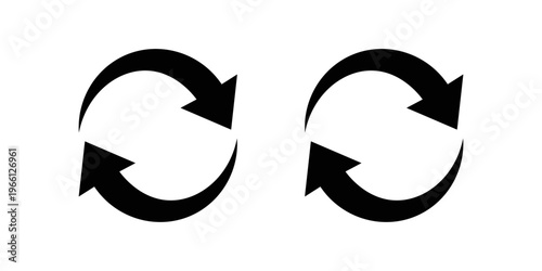 Reload icon. Repeat icon. Refresh icon. vektor