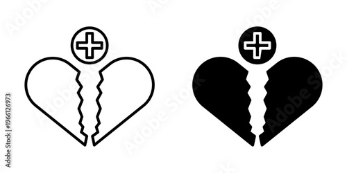 person lying in hospital icon vector