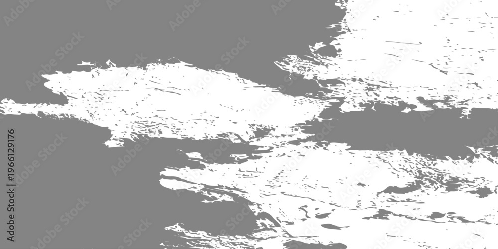 Obraz premium distressed grey and white grunge texture background with weathered paint splatter and vintage paper grain effect