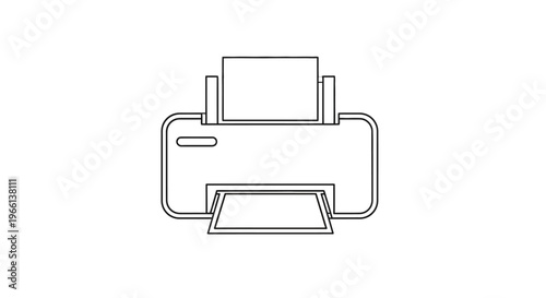 Inkjet printer device office equipment.