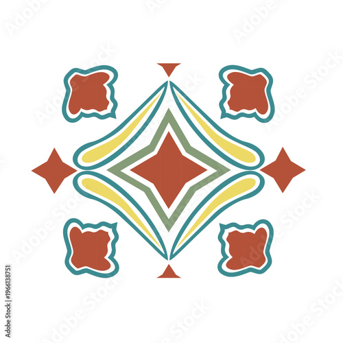 Turkish traditional ornament pattern. Hand drawn vector illustration isolated set. For fashion ware design magazines, oriental coffee houses and dishware, holidays postcards banners clip arts.