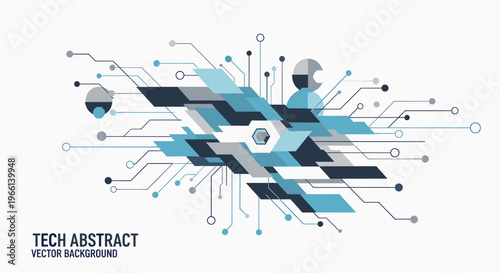 A minimalist and clean background perfect for showcasing digital content, websites, or presentations. It evokes a sense of innovation and modernity wi