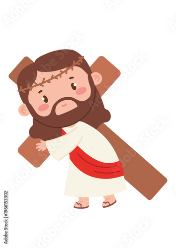 Jesus Resurrection Scene – Christian Easter Concept with Light and Faith