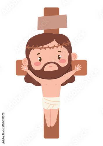 Jesus Resurrection Scene – Christian Easter Concept with Light and Faith