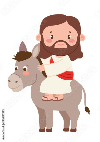 Jesus Resurrection Scene – Christian Easter Concept with Light and Faith