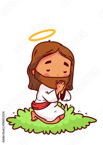 Jesus Resurrection Scene – Christian Easter Concept with Light and Faith