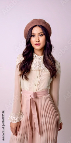 フレンチガーリーファッションのイメージ