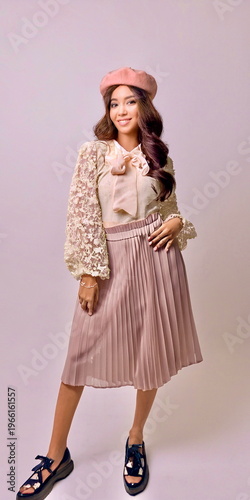 フレンチガーリーファッションのイメージ